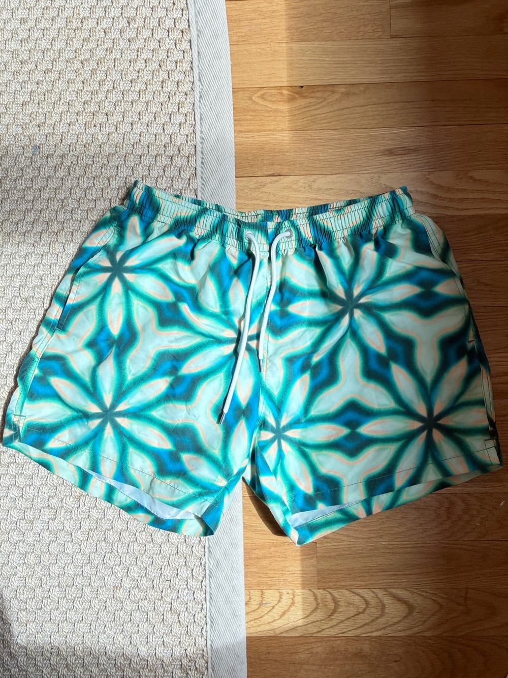 Gimaguas Men's Green Swim Shorts